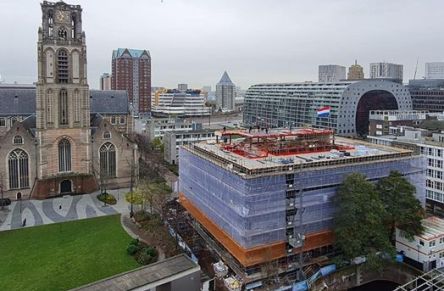 Galeries Modernes in Rotterdam reaches highest point