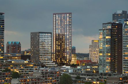 Evenwicht gezocht in hoogbouwtoren Rotterdam