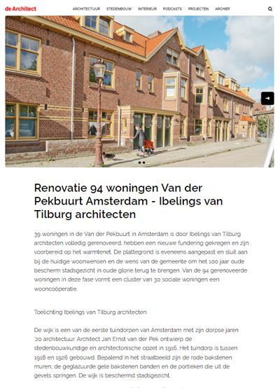Renovatie 94 woningen Van der Pekbuurt Amsterdam - Ibelings van Tilburg architecten.jpg