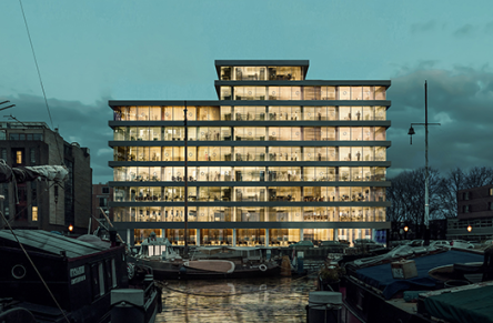 Renovation office building De Walvis in Amsterdam
