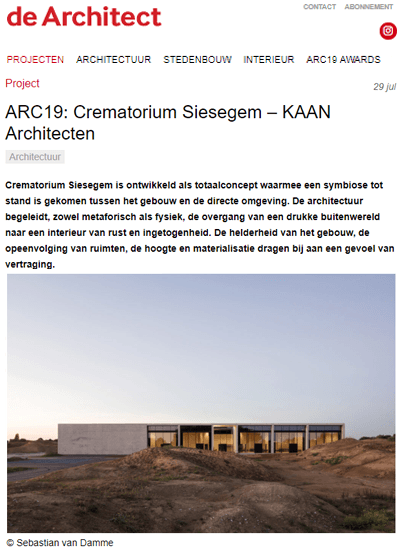 thumb De-Architect-ARC19-Crematorium-Siesegem---KAAN-Architecten.png