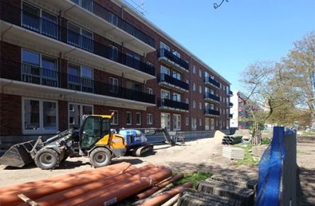 Renovation of eight apartment blocks in Overschie